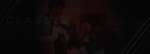 Classes header with person boxing